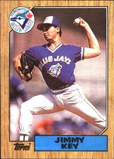 1987 Topps Jimmy Key #29 Toronto Blue Jays