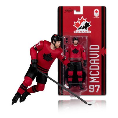 Hockey Canada 6  Articulated - Connor McDavid #96 (Team Canada Olympics)