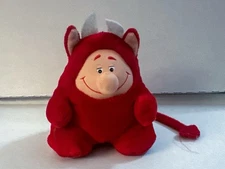 VTG 1984 Animal Fair CHUBBLES Plush Red Devil Light Up Nose & Sound Works
