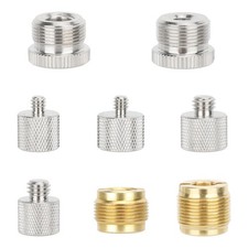 8 PCS Mic Stand Adapter 5/8 To 3/8 1/4 Male Female Microphone Mount 3734