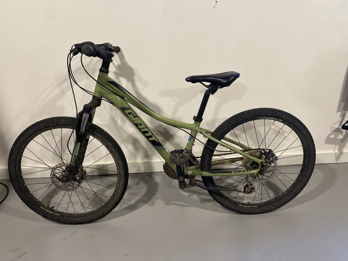 Youth Dark Green Giant Mountain Bike | eBay