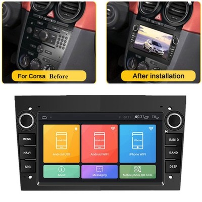7'' Android 10.1 Stereo Radio GPS Navi FM For Opel Vauxhall Astra Corsa Antara