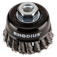 10 X Rhodius StahlbüRste DrahtbüRste TopfbüRste Stbz Ø 65 Mm