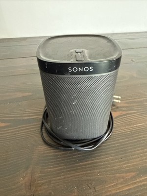 Sonos Play:1 Wireless Smart Speaker Black WiFi Streaming Home Audio System