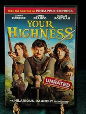 Your Highness (2011) Unrated & Theatrical Versions Widescreen DVD Danny McBride