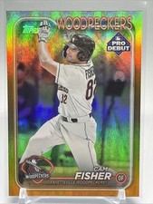 2024 Topps Pro Debut - Cam Fisher #PD-120 Gold Foil /50 (RC)