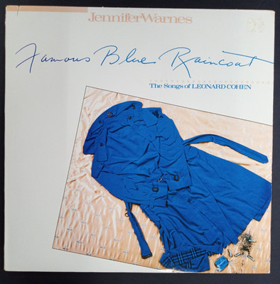 Jennifer Warnes: Famous Blue Raincoat Lp W/ORIGINAL INNER SLEEVE!!