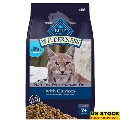High Protein Grain Free Dry Cat Food Adult Cats Chicken For Adult Cats 7+