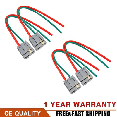 #ad #ad 4pcs 170072 For HEI Distributor Pigtail Wire Harness 12V Power Tach Connector $5.74