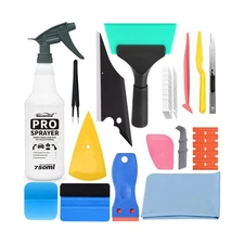 NEWISHTOOL Window Film Application Kit Car Tint Installation Tools with Spray...
