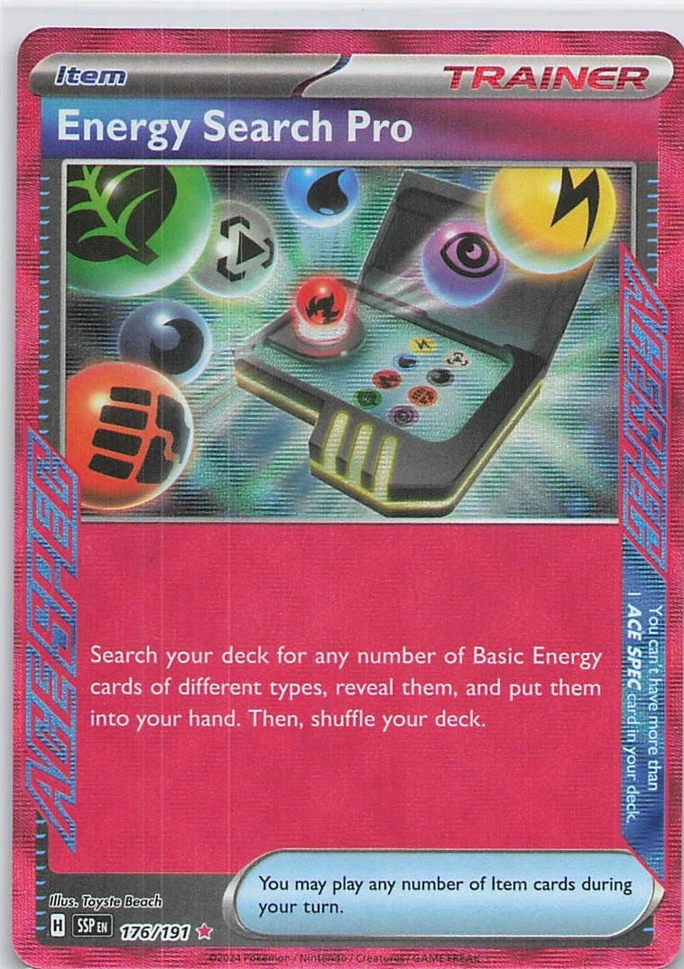 Energy Search Pro Pokémon TCG Cards for sale | eBay