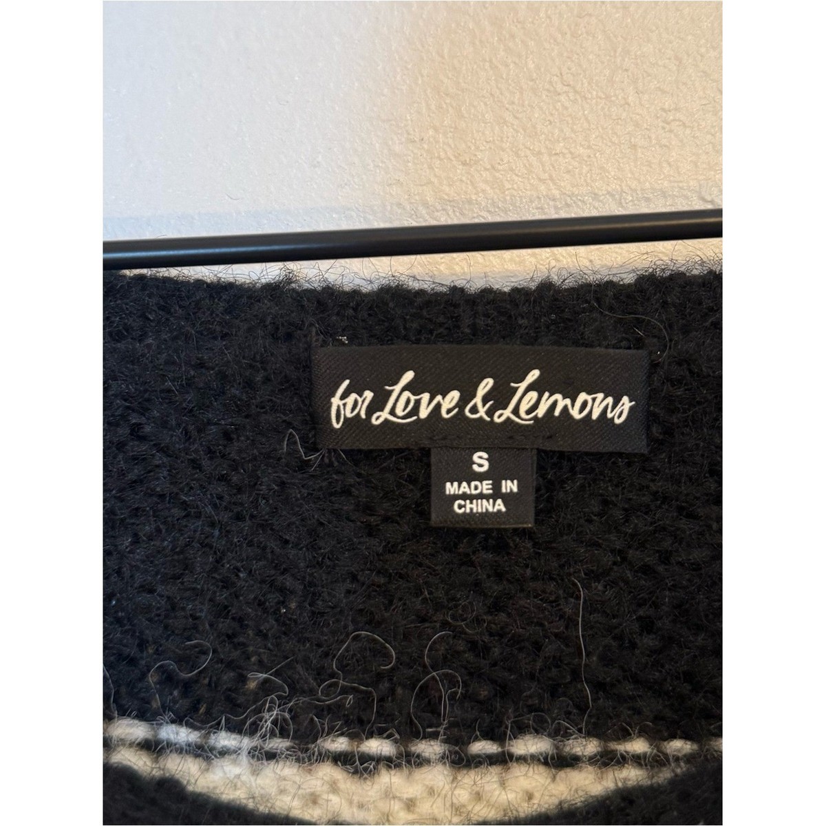 For Love & Lemons Meggy oversized sweater View 4