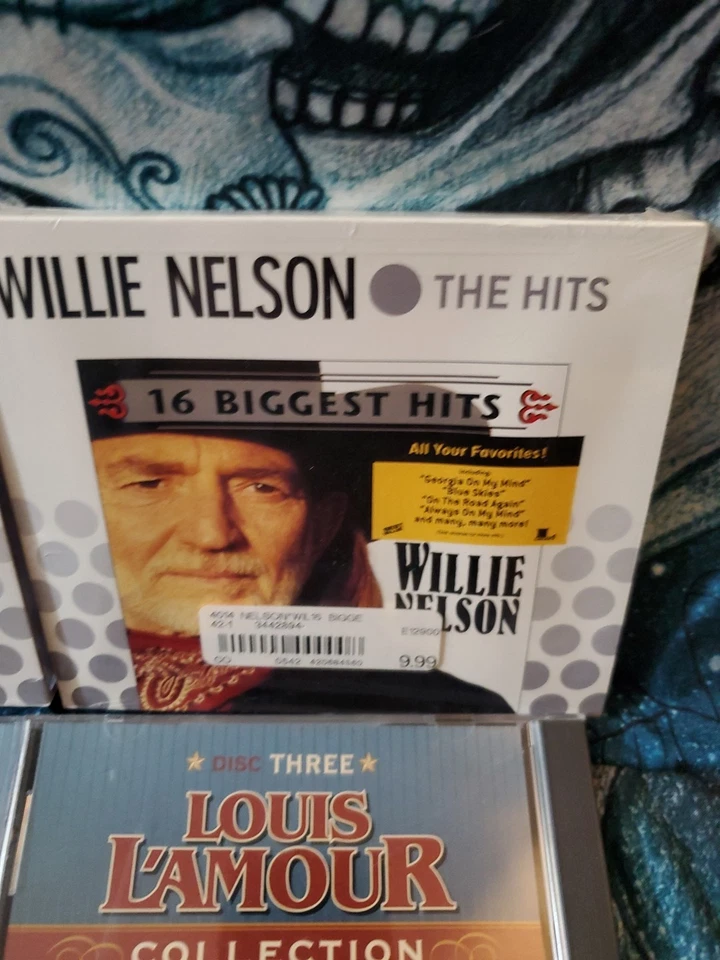 Коллекционный компакт-диск Waylon Jennings & Willie Nelson Louis L'Amour 3 диска - Изображение 3 из 4