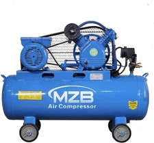 MZB 10.6Gal Ultra Quiet Air Compressor - 1.5HP 6.5CFM 83dB w/Wheels