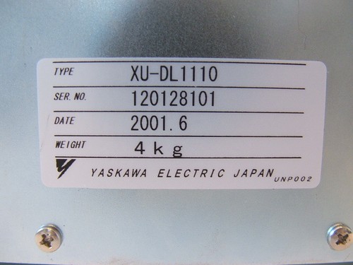Yaskawa XU-DL1110 - Picture 2 of 2