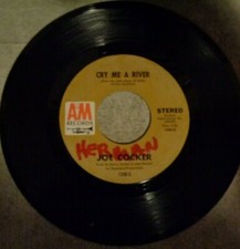 Joe Cocker Cry Me A River / Give Peace A Chance 45 Vinyl Record