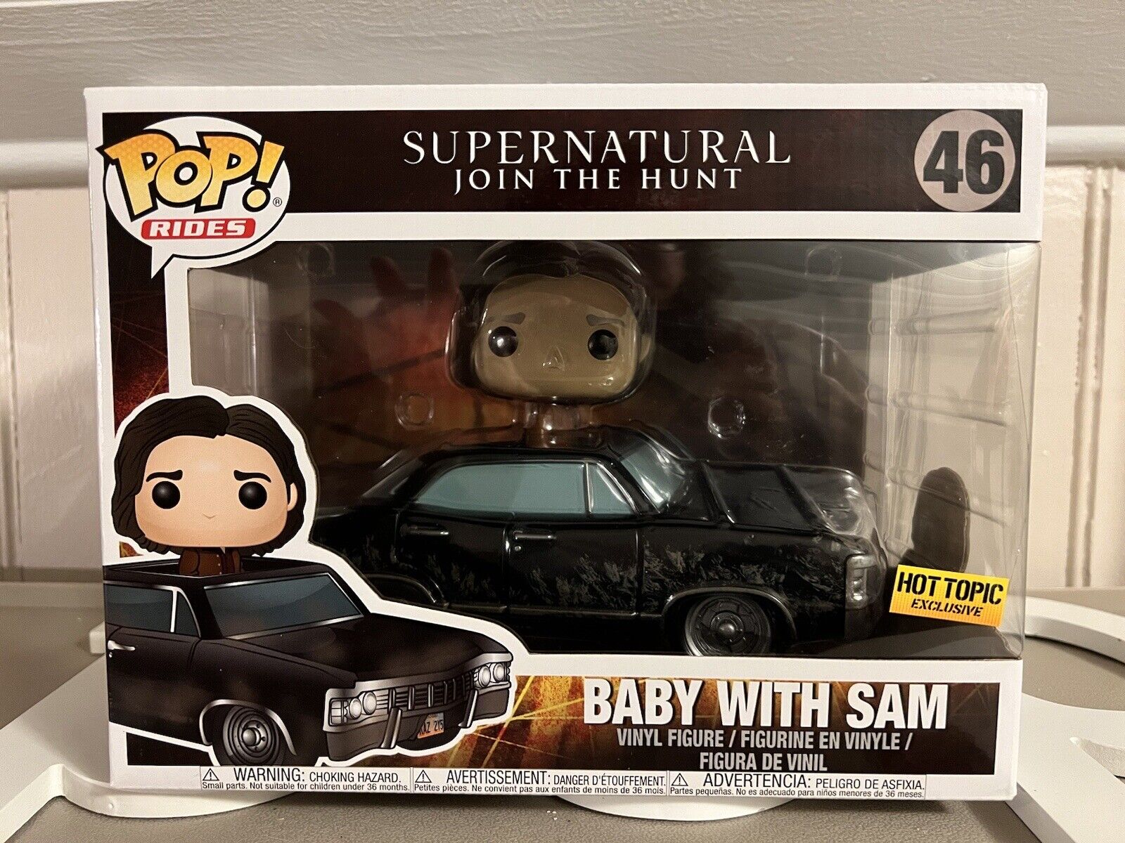 Smøre brud overholdelse Baby with Sam #48 Supernatural Funko Pop Rides Vaulted Hot Topic Exclusive  Muddy | eBay