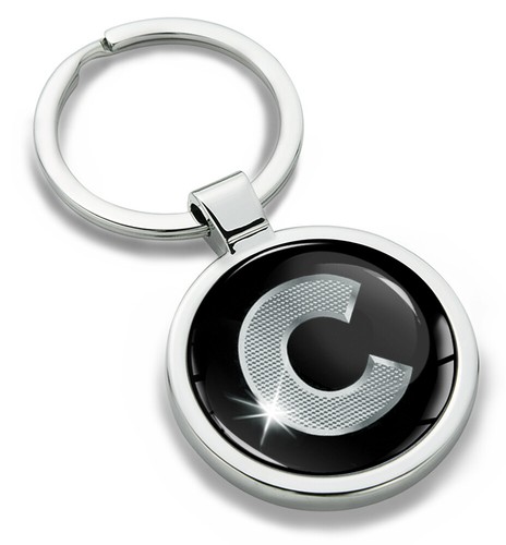Portachiavi lettera dalla A alla Z + confezione regalo portachiavi acciaio inox - Foto 23 di 115