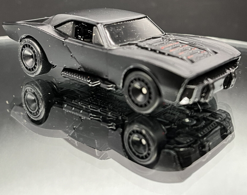 Hot Wheels The Batman Batmobile Premium Real Riders loose Movie Car | eBay