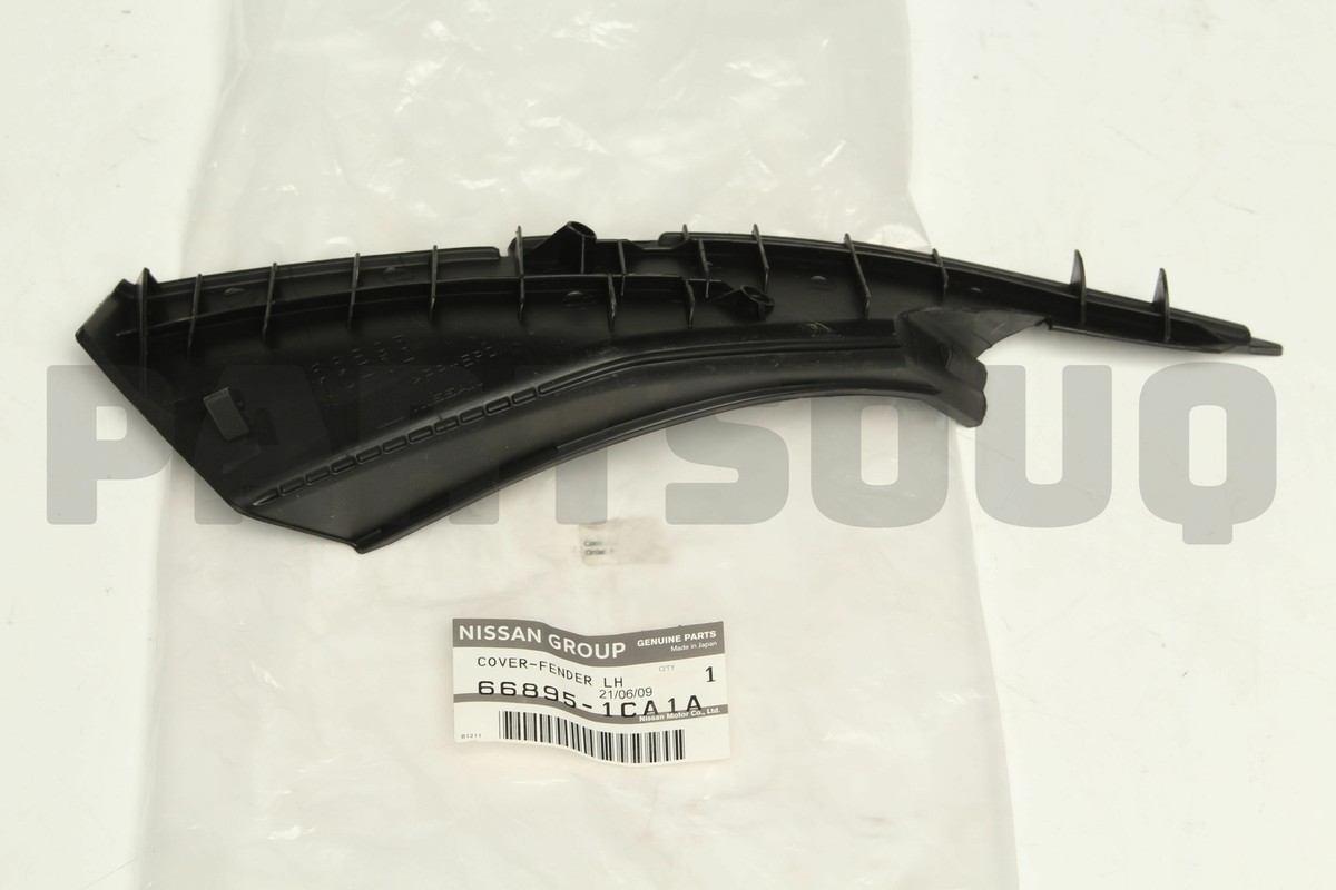 668951CA1A Genuine Nissan COVER-FRONT FENDER,LH 66895-1CA1A | eBay