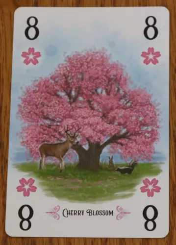 Arboretum Game Cherry Blossom Promo Alternate Art Number 8 Card