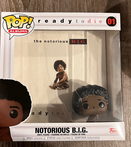 Funko Pop! Album #01 The Notorious B.I.G. "Ready to Die" *Mint in Hard Case*