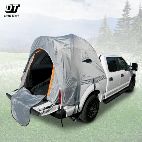 Pick-up pleine grandeur 5,5 pieds-5,8 pieds boîte de lit courte tente camion compacte camping extérieur - Photo 1 sur 6