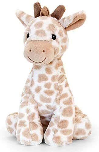 KEEL TOYS - BABY KEEL - SNUGGLE GIRAFFE NATURAL 28CM. SN2653 - Picture 1 of 1