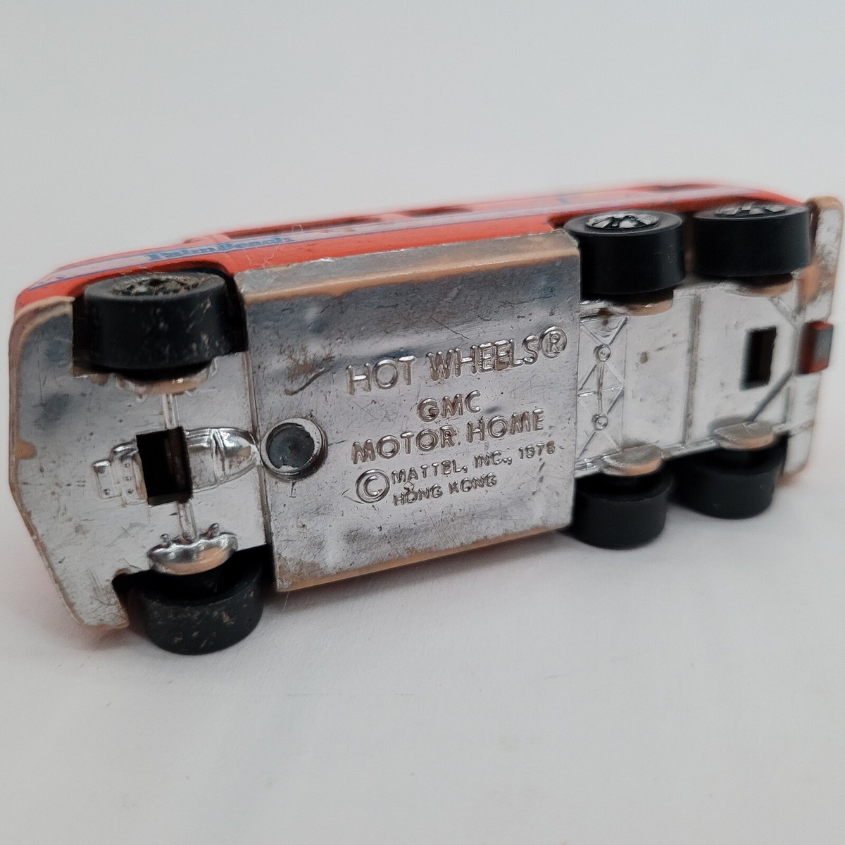 1/64 ホットウィール GMC MOTOR Hotwheels レトロ HOT WHEELS 1:64 VTG 1976 GMC MOTORHOME RV ORANGE PALM BEACH