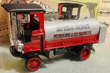 ERTL TEXACO TANKER TRUCK BANK 1910 MACK ED 12 DIE CAST METAL KEY TEXAS PETROLEUM