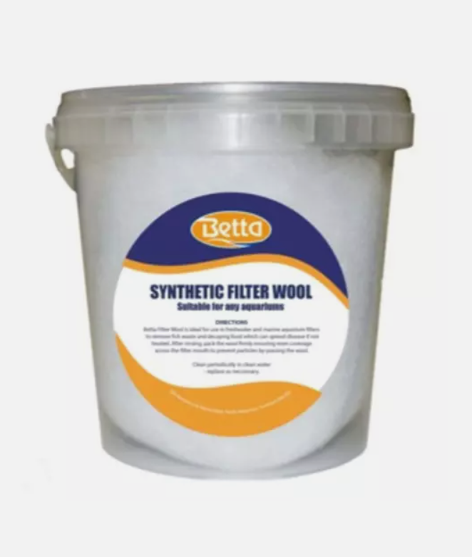 BETTA SYNTHETIC FILTER WOOL SUITABLE FOR ANY AQUARIUM - 500ML - FD002 #EC