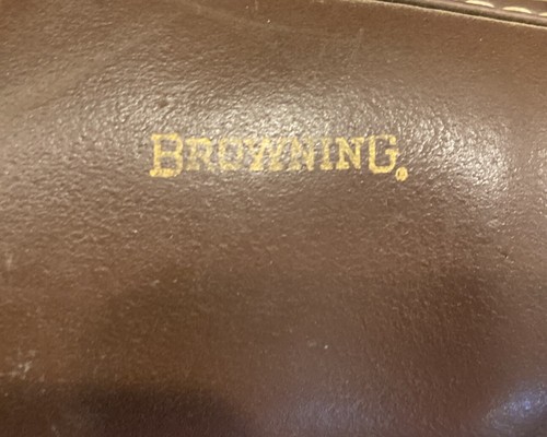 Browning Soft Leather/Vinyl Gun Carrying Case 48 1/2” Long Brown - Imagen 3 de 17