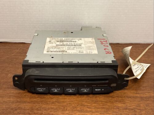 98 99 00 01 02 Chrysler Dodge Neon Grand Caravan 4 DISC CD CHANGER P04858522AI