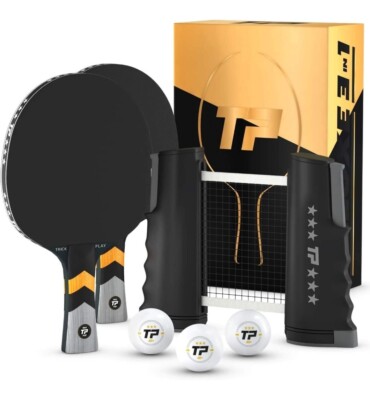 Professional Ping Pong Net for Any Table | Portable Anywhere Table Tennis Set wi