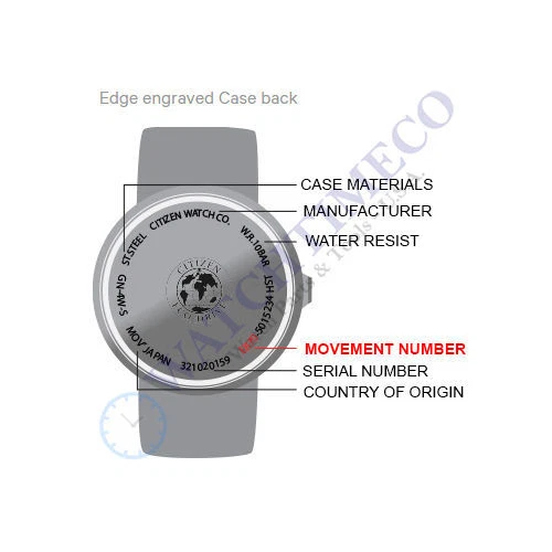 Citizen e820 shop movement