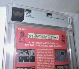 Robodemons NES 1989 Factory Sealed WATA 9.4 Graded Color Dreams Rare Unlicensed
