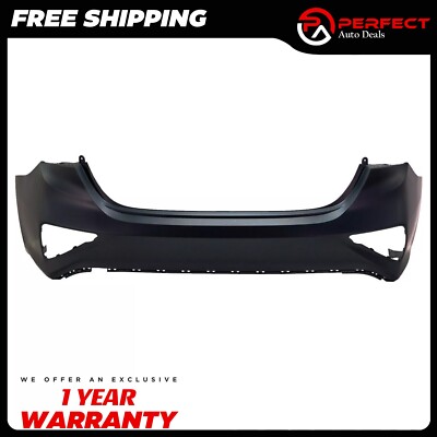 New Rear Bumper Cover Primed For 2019-2021 Kia Forte Sedan KI1100224 86611M7000