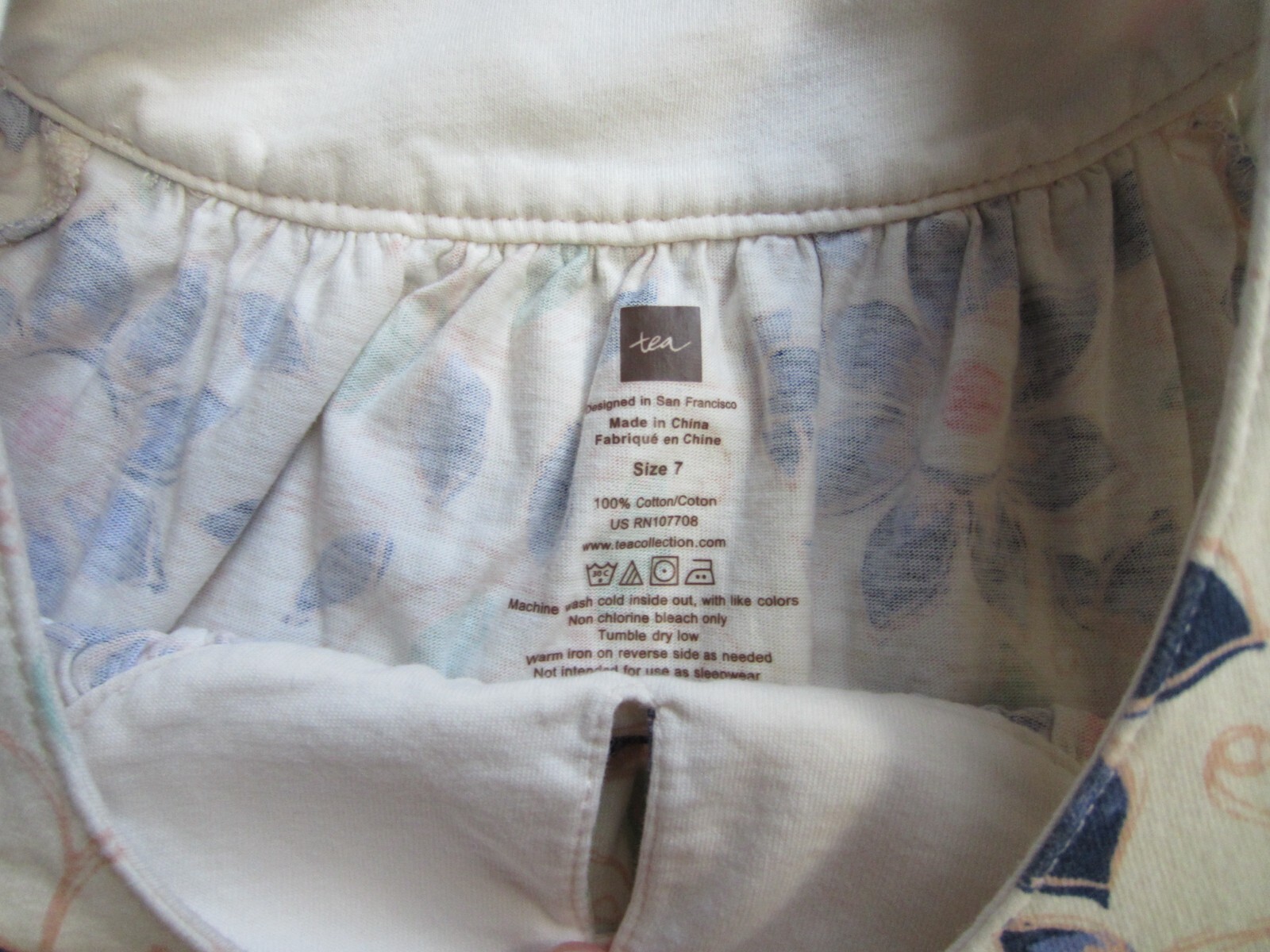 TEA COLLECTION DRESS GIRL 7 SLEEVELESS eBay