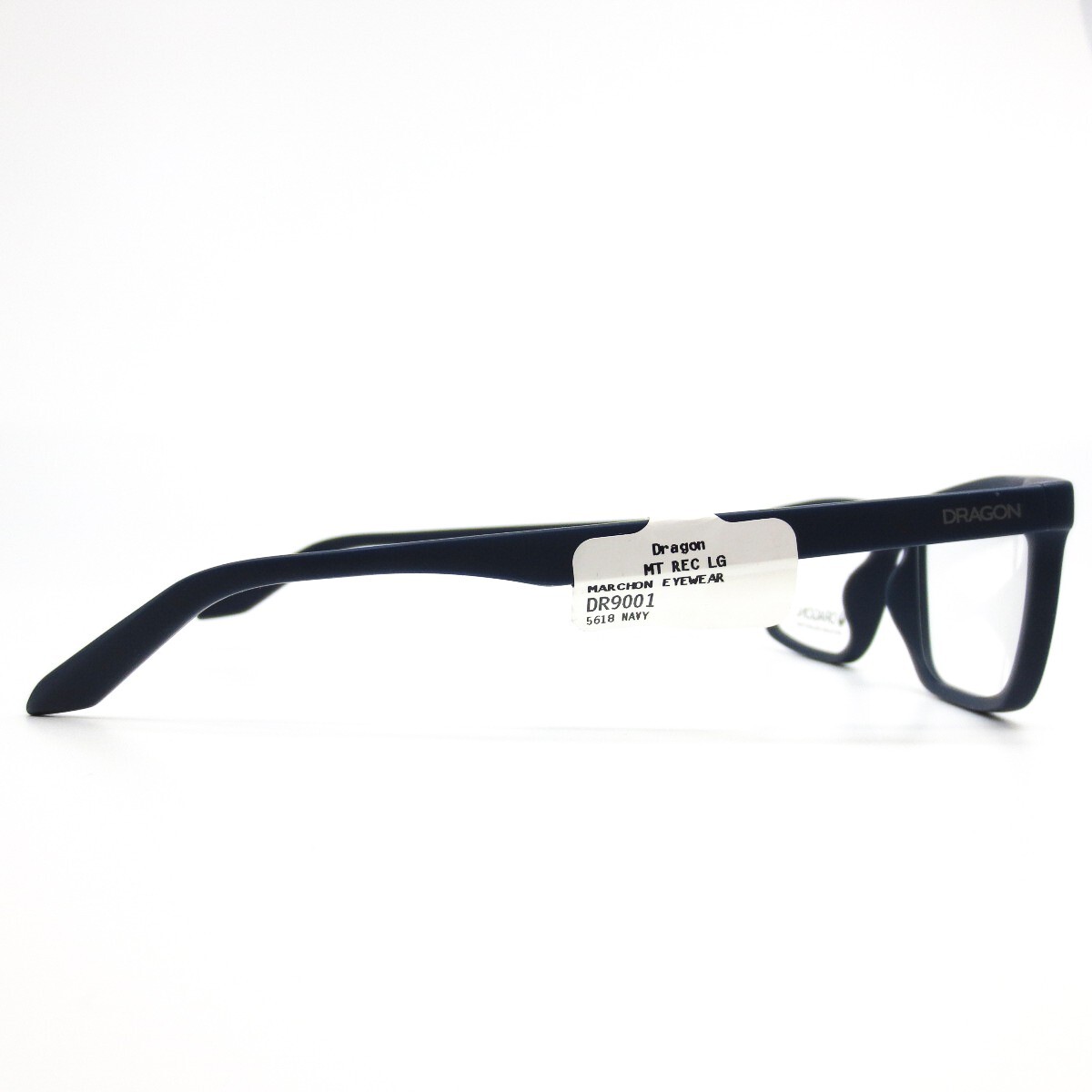 Dragon Eyeglasses Frames DR9001 410 Matte Navy Blue  display picture 1
