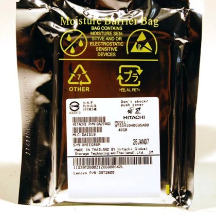 Hitachi 40GB 5400RPM 2.5" SATA 1.5Gbps Hard Drive HTS541040G9SA00 Lenovo 39T2600 - Image 2 of 4