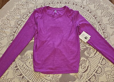 Beyond Yoga Women s Long Sleeve Top, Pink,  Open Back/Tie, Size L, NWT