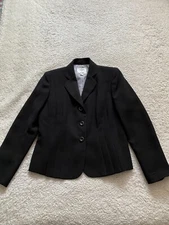 Collections for Le Suit Women Petite Size 6P Black Long Sleeve Blazer (C12)
