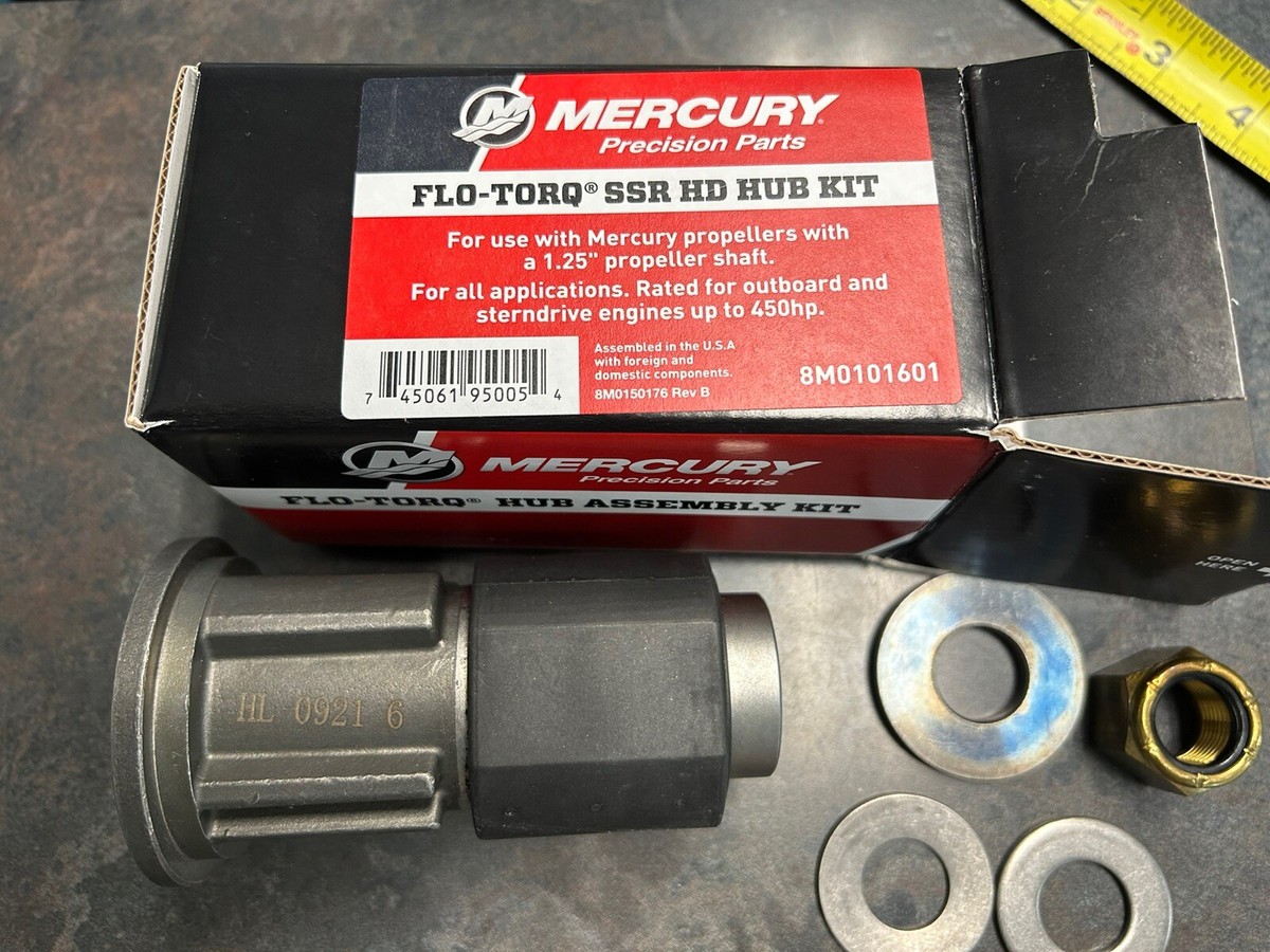 US29B Mercury 8M0101601 FLO-TORQ SSR HD Hub Kit NEW | eBay