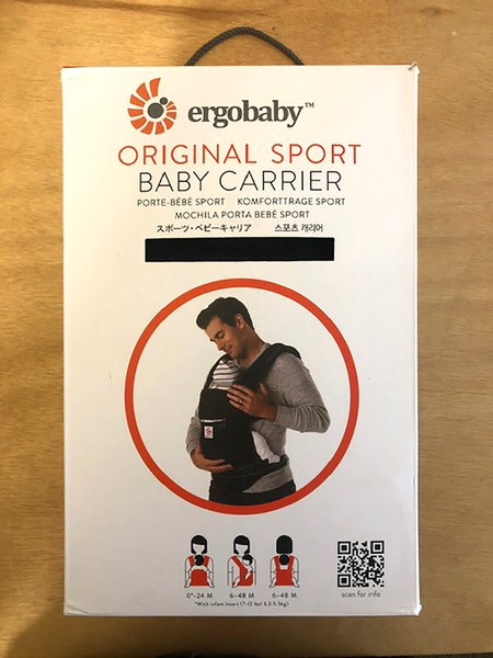 Ergobaby Original Sport Baby Carrier Black Excellent Condition Al Booma Com