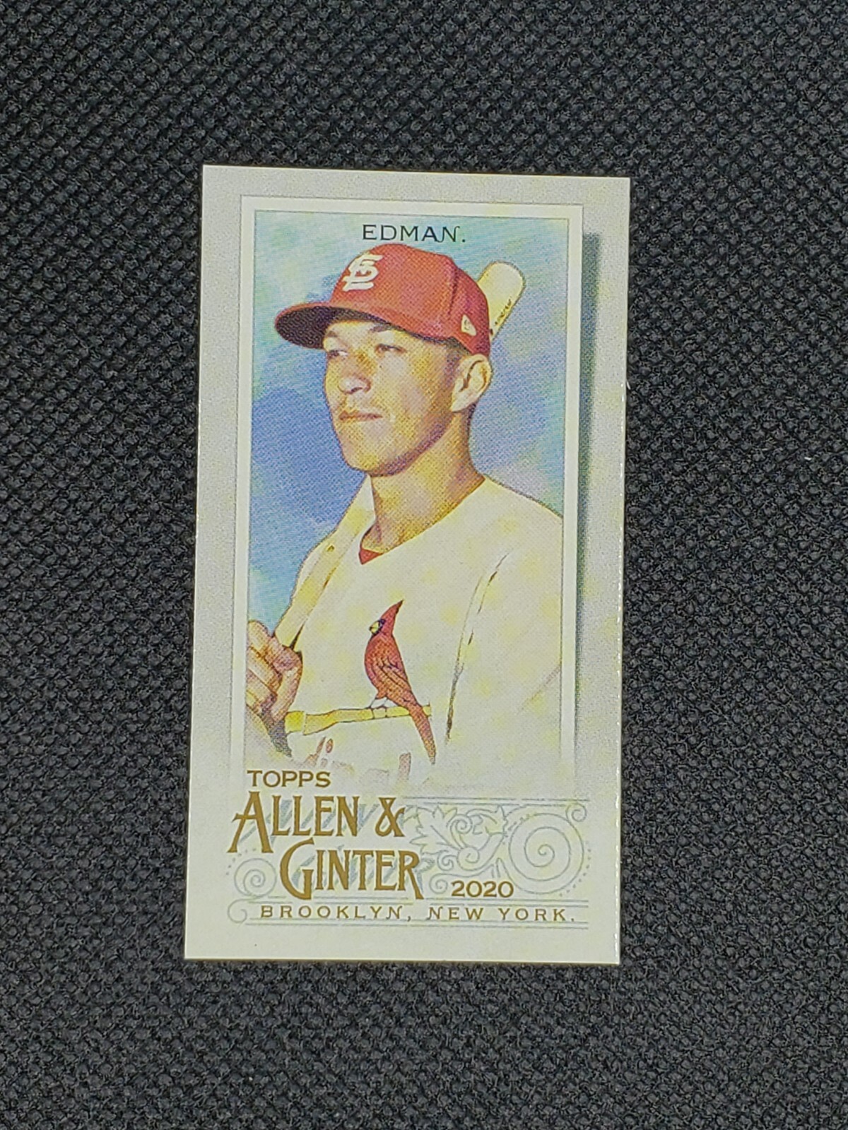 TOMMY EDMAN 2020 Topps Allen & Ginter GLOSSY Mini SP #1/1 St. Louis ...