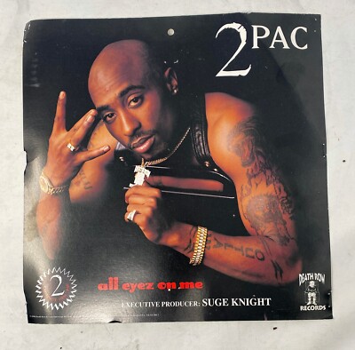 Original Poster Flat: 2Pac/Tupac: All Eyez On Me: 12x12