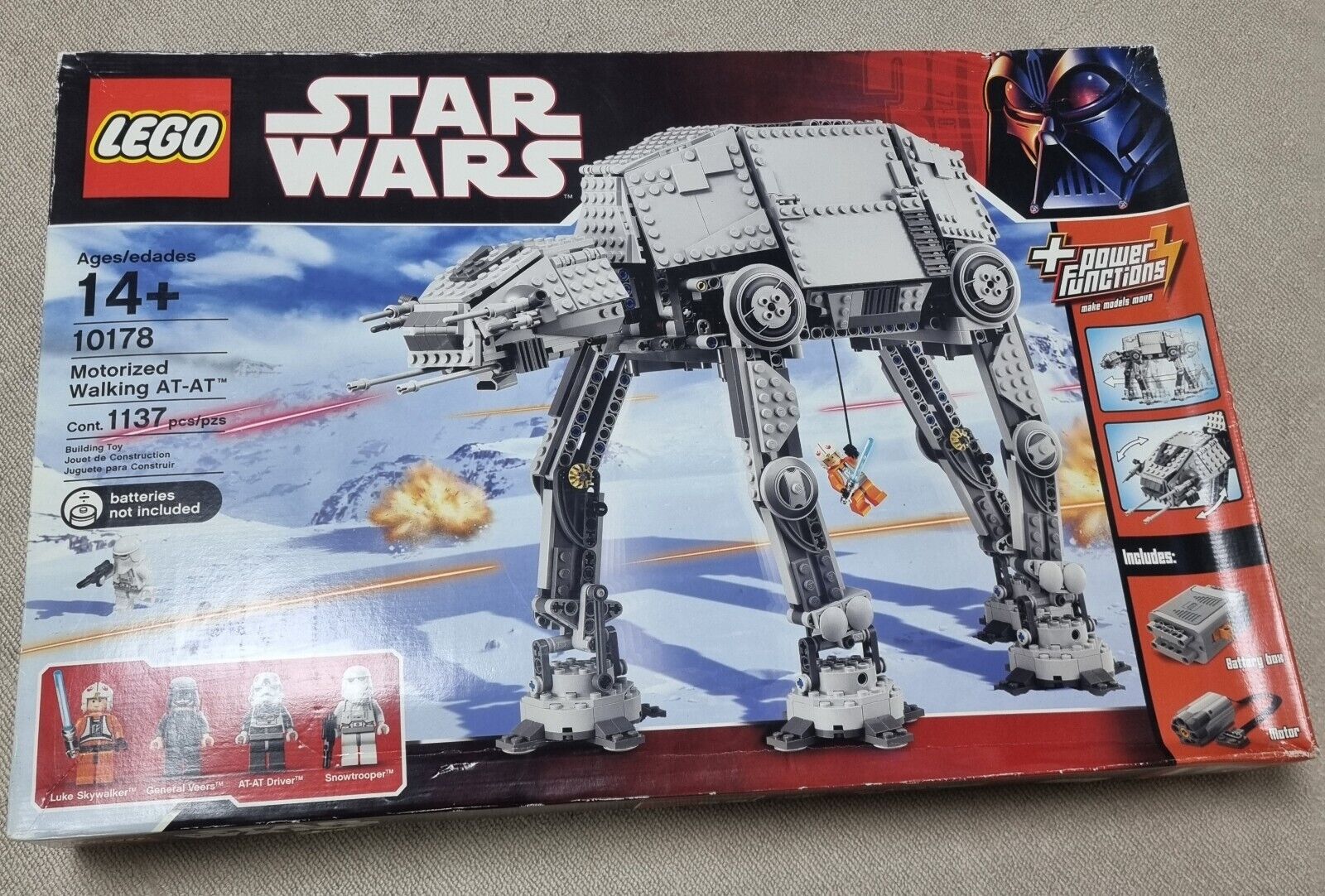 Lego Star Wars 10178 Motorized Walking At-At Retired Set Free Expedited Shipping