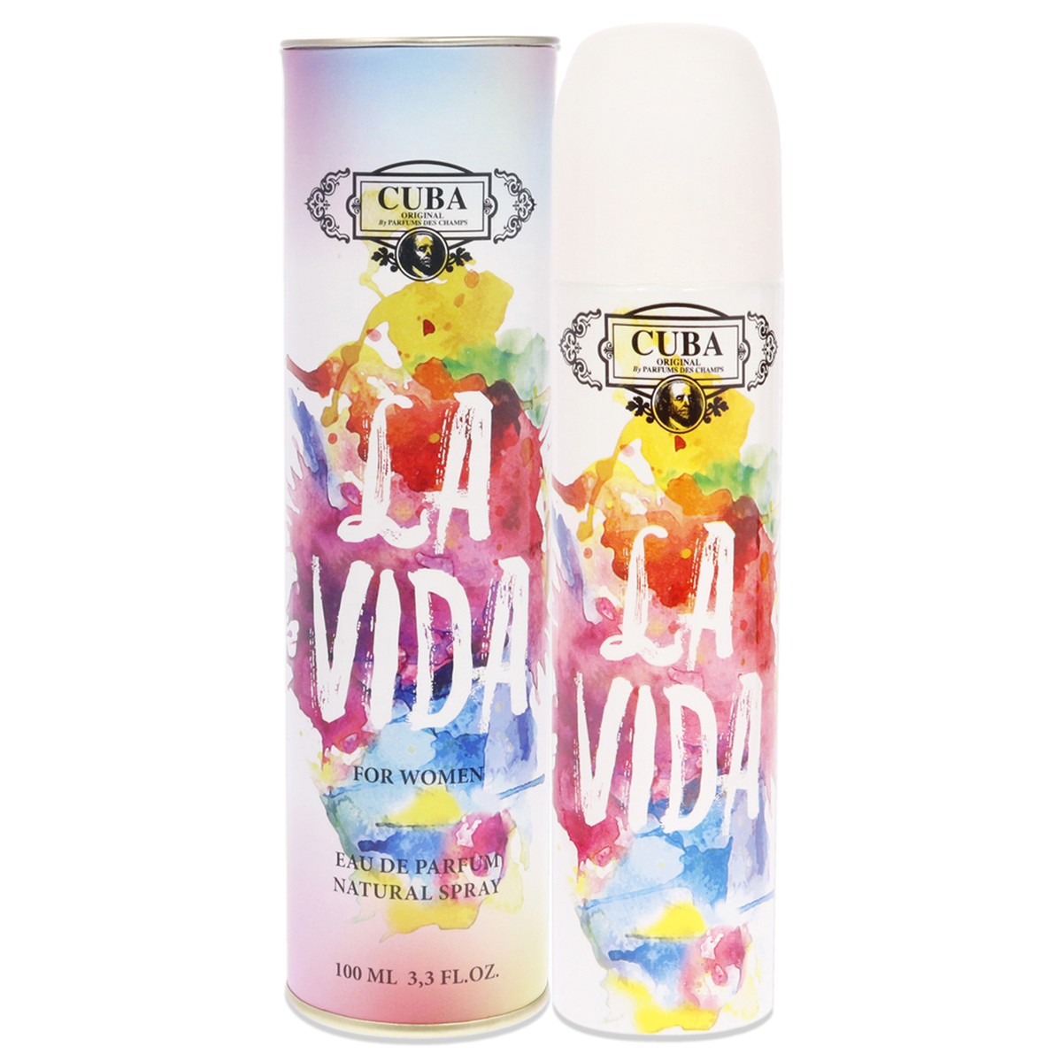 Cuba La Vida Eau De Parfum Spray By Cuba - 3.3 oz Cuba La Vida Eau De Parfum Spray By Cuba - 3.3 oz
