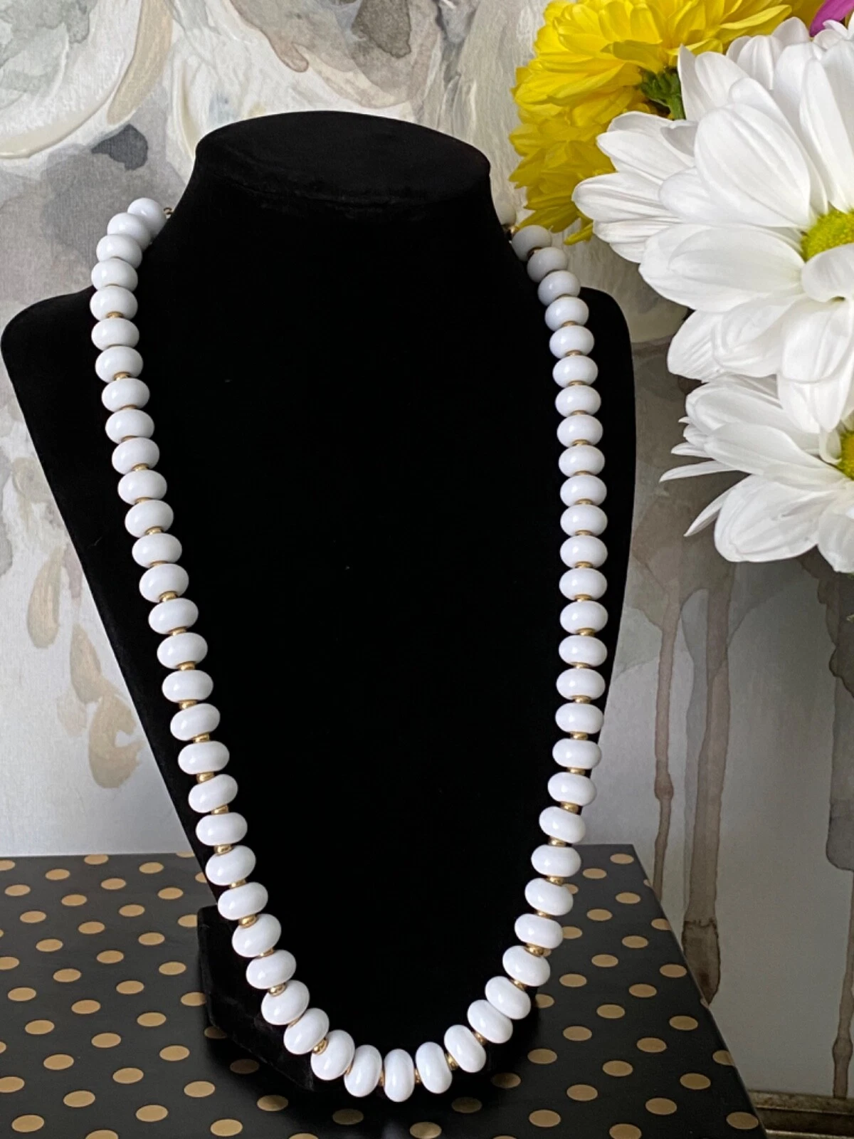 VETEMENTS Collana Marvella Lucite Perline Firmata