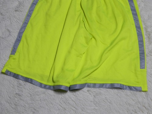 Nike Dri-Fit Youth Shorts Size Large L Volt Silver Black Summer FREE S&H - Picture 8 of 9